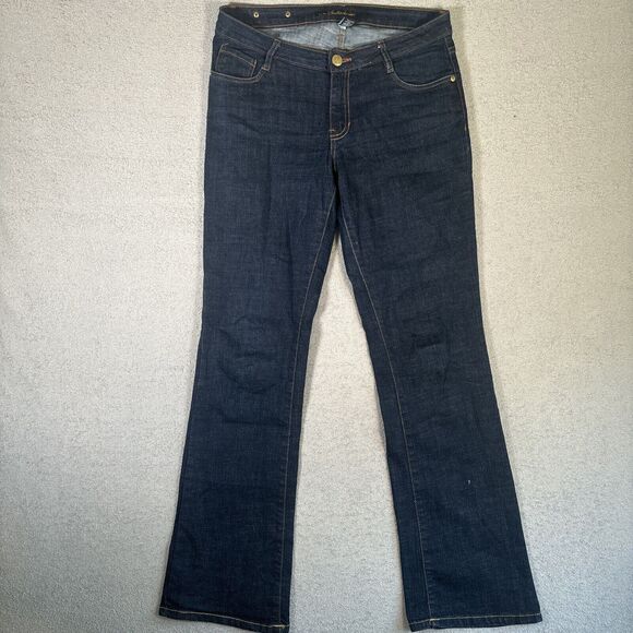 Southpole Jeans Women’s Size 9 Mid-rise Boot Cut Dark Wash Blue Jeans - Picture 2 of 11